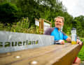 Das Sauerland hält einige Steigungen parat. Aber auch Rastplätze zur Erholung