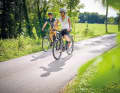 Der SQlab 302 auf Tour mit dem Trekkingrad.