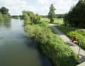 Ruhr Radweg zwischen Essen und Hattingen