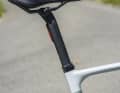 Die Sattelstütze des Scott Solar Gravelbikes.