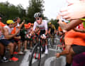 1, 2, 3 und los! Vom Start im Baskenland weg bestimmte das Duell der Favoriten Tadej Pogacar und Jonas Vingegaard die 110. Tour de France. 1. Etappe, 1. Juli 2023.