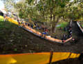 Steil bergab beim Superprestige in Niel am 11. November 2022