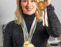 Pauline Grabosch hat in ihrer Karriere schon viele Goldmedaillen geholt. Im Sommer soll die olympische dazukommen.