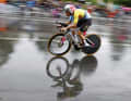 Sicher im Regen: Remco Evenepoel kombinierte Fahrkönnen und Dynamik am besten