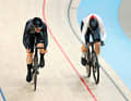 Starkes Finale: Lea Sophie Friedrich (rechts) gewann im Sprint die Silbermedaille hinter der Neuseeländerin Ellesse Andrews
