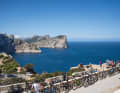 Treffpunkt: Am Cap Formentor sammeln sich Scharen von Rennradlern.
