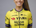 Pauline Ferrand-Prévot im Teamtrikot von Visma - Lease a Bike