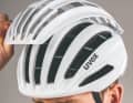 Das Aero-Cover reduziert  den Luftstrom wirkungsvoll, an kühlen Tagen ist es unter dem Helm weniger zugig