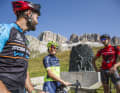 Passo Pordoi - Fausto Coppi-Denkmal