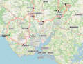 Die Strecke des Frauenrennens Classic Lorient Agglomeration - Trophee Ceratizit 2023