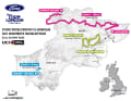 Die Etappen der RideLondon Classique 2024 in der Übersicht.