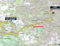 Die Karte zur 21. Etappe der Tour de France 2023