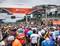 Die Anziehungskraft des Nürburgrings ist enorm, fast 10 000 Radsportler nehmen in den diversen Kategorien teil