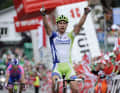 Peter Sagan sprintet in Grindelwald zum Sieg auf der Königsetappe der Tour de Suisse 2011