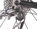 Mit dem bergtauglichen WiFli-Getriebe mit großen Ritzeln und langem Schaltwerkskäfig (hier am Bergamont) war SRAM Vorreiter am Rennrad. Inzwischen bietet auch Shimano eine vergleichbare Lösung.