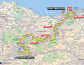 Die Karte zur 2. Etappe der Tour de France 2023