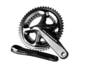Stilmittel:  Was Shimano aus ­Aluminium machen kann, zeigt die neue ­Kurbel: Die Form ist hochkomplex, die ­Verarbeitung top.