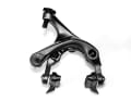 Druckmittel: Die Felgenbremse ist bei Shimano noch kein Auslaufmodell, die neue Ultegra-Zange ist noch einmal steifer und kräftiger geworden.