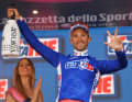Ein Jahr später, 2013, ist Bouhanni 13 mal der schnellste Sprinter. Ein Jahr später, mit 23 Jahren, ist er bereits auf dem Höhepunkt seiner Karriere. Bouhanni lässt nochmal elf Siege folgen, doch nun haben sie ein anderes Kaliber. Denn darunter sind drei Etappen beim Giro d'Italia ...