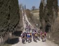 Die weißen Straßen in der Toskana rund um Siena sind namensgebend für die Strade Bianche.