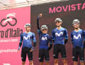 Zum Vergleich: Das Movistar-Trikot von 2023
