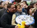 Aber auch Wout van Aert hat seine Fans an der Strecke