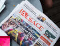 Tour de France Femmes auf dem Titel der L'alsace