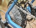 Die Kassetten für die Einfach-Setups stammen aus der Mountainbike-Gruppe XT, hier die sportlichere 10-45.