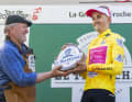 Alex Baudin (EF Education - EasyPost) ist der neue Führende der Rundfahrt.