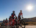 Auch die Finalistinnen durften in Denia bei ihrem potenziell, neuen Team (Canyon//SRAM) mitfahren.