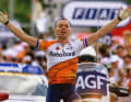 Bei der Tour 2000 gelang Erik Dekker ein Sieg als Solist in Villeneuve-sur-Lot, heute dürfte eher ein Sprint entscheiden