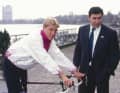 Axel Merckx als Jungprofi beim Team Telekom. Vater Eddy stattete das Team mit Rädern aus