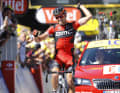 Ein schwerer Tag, ideal für Ausreißer: 2016 gewann Greg van Avermaet in Le Lioran