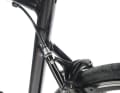 Die Promax-Bremse am Cannondale fällt in der Bremsleistung deutlich gegen die Shimano-Bremsen der Mitbewerber ab. 