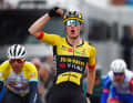 2022 beim Circuit Cycliste Sarthe in Frankreich, wo er zwei Etappen und die Gesamtwertung gewinnt