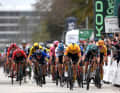 Es kommt zum Massensprint in Lagos