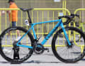 Das neue Canyon Ultimate wurde vom Team Movistar auf der zweiten Etappe von Roskilde nach Nyborg bereits gefahren. Das Leichtbau-Modell unterscheidet sich auf den ersten Blick kaum vom Vorgänger.