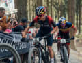 Beim Cross-Country-Weltcup in Nove Mesto 2022.