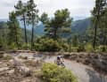 Steile Abfahrt von Toudon nach Vescous (Tour 2)