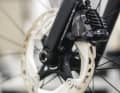 Die Scheibenbremse übernimmt Technologie vom Mountainbike.