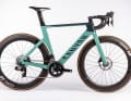 Unser Testrad: das Canyon Aeroad CF SLX 7 für 4999 Euro.