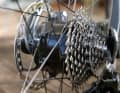 E-Antrieb? Wo? Der Mahle-Nabenmotor versteckt sich zwischen Scheibenbremse und Ritzelpaket.