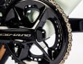 Messgerät: Das CRF kommt mit Shimanos Top-Gruppe Dura-Ace und  integriertem Powermeter.