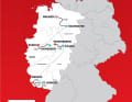 Übersicht über den Verlauf der Deutschland Tour 2023