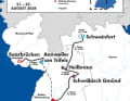 Die Deutschland Tour 2024 auf der Karte