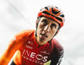 Egan Bernal mit dem neuen Trikot