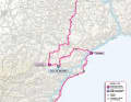 Die Strecke der 4. Etappe des Giro d'Italia 2024