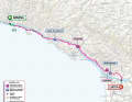 Die Strecke der 5. Etappe des Giro d'Italia 2024