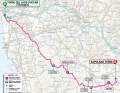 Die Strecke der 6. Etappe des Giro d'Italia 2024