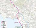 Die Strecke der 9. Etappe des Giro d'Italia 2024